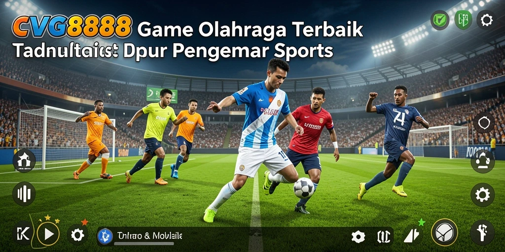 Gameplay seru CVG8888 menampilkan aksi olahraga yang mendebarkan.