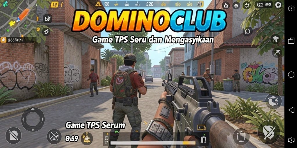 Screenshot gameplay seru dari DOMINOCLUB dengan aksi pertarungan yang mendebarkan.