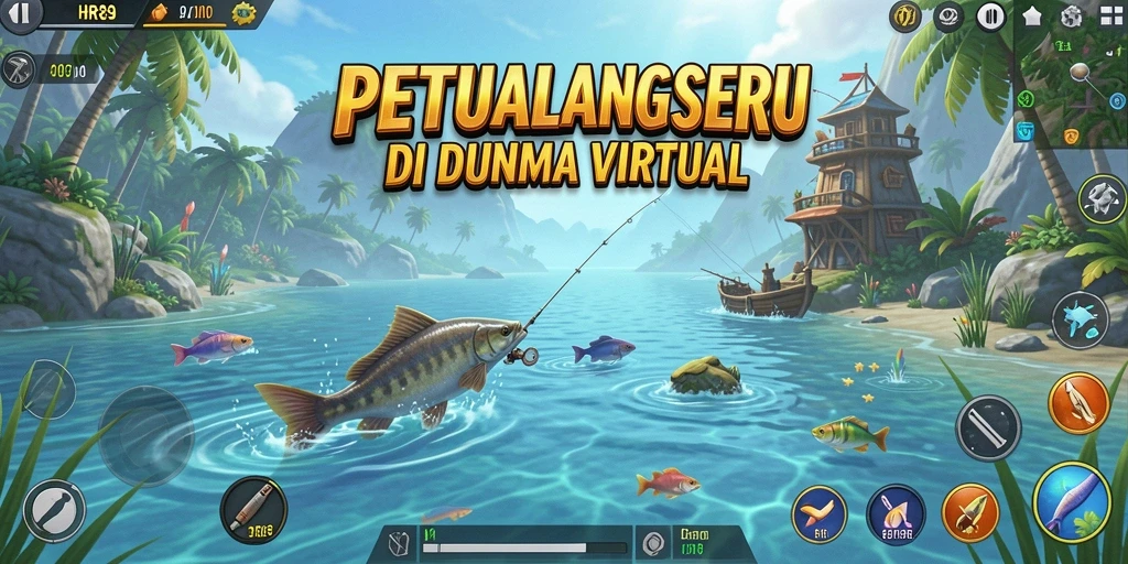Tangkapan ikan yang menakjubkan dalam HR89 saat bermain.
