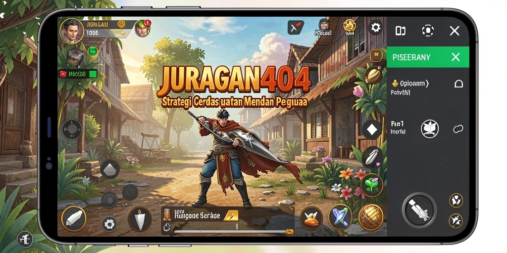 Screenshot gameplay JURAGAN404 yang menunjukkan taktik dan strategi yang menarik.