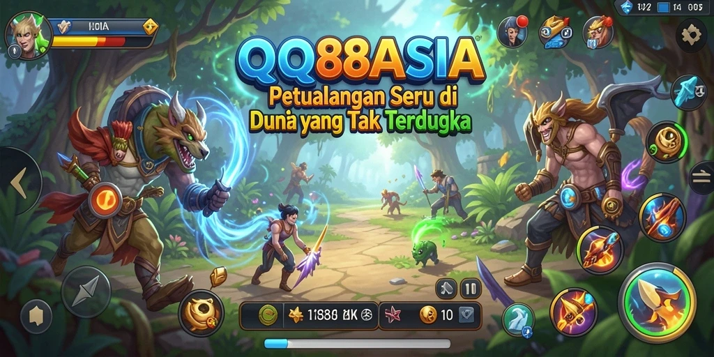 Gameplay QQ88ASIA yang seru dan menegangkan.