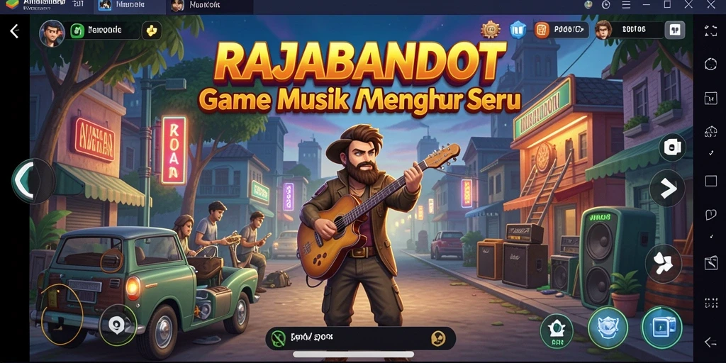 Tampilan screenshot RAJABANDOT menampilkan gameplay seru dan interaktif.
